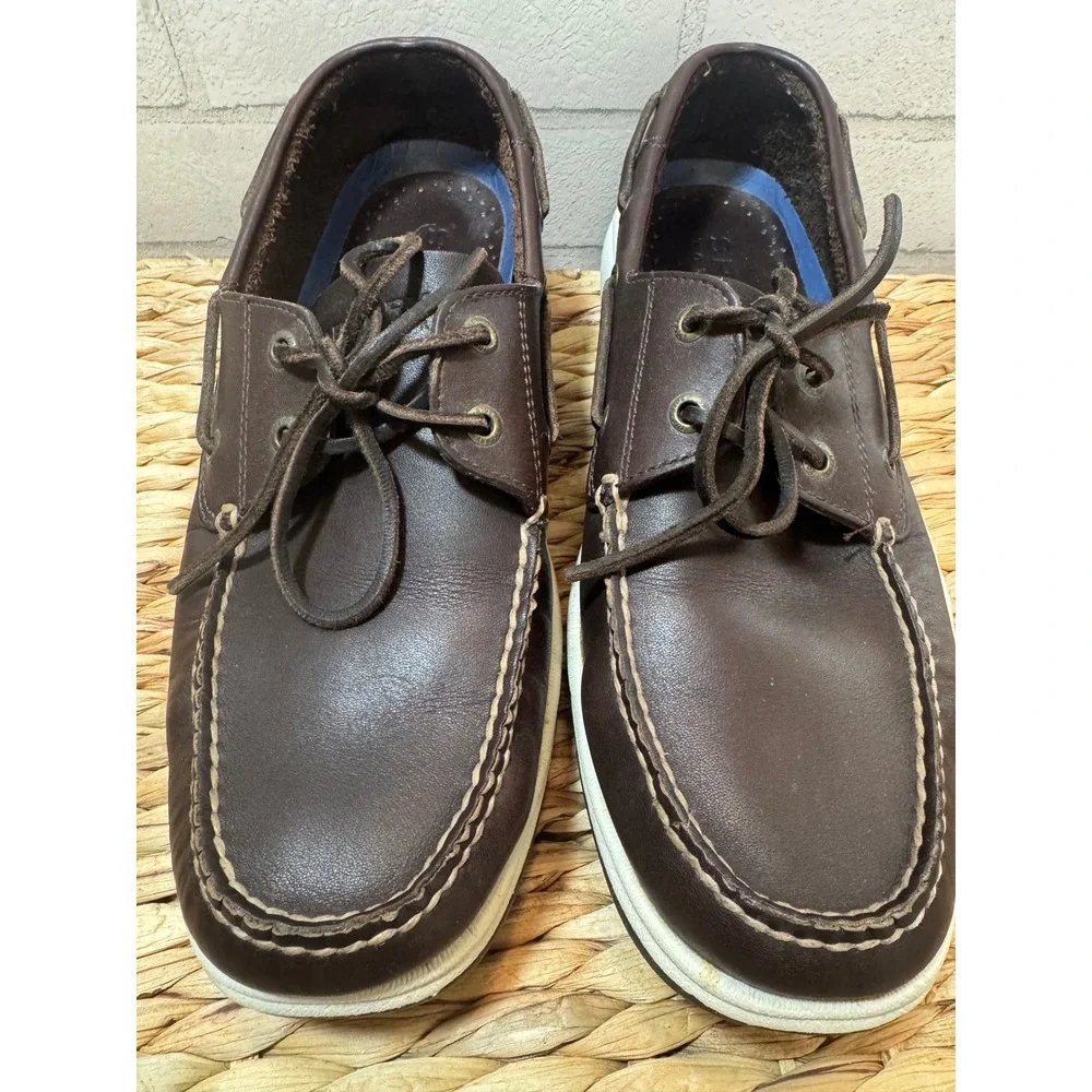 Sperry‎ Top-Sider Billfish Mens Dark Brown Leather Boat Shoes 13M 0192211